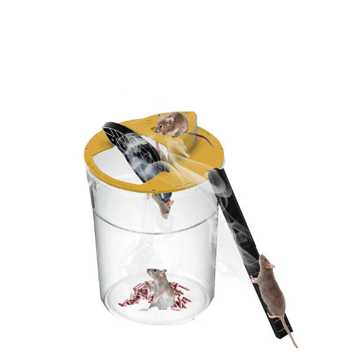 Selvlukende musefælde med automatisk nulstilling