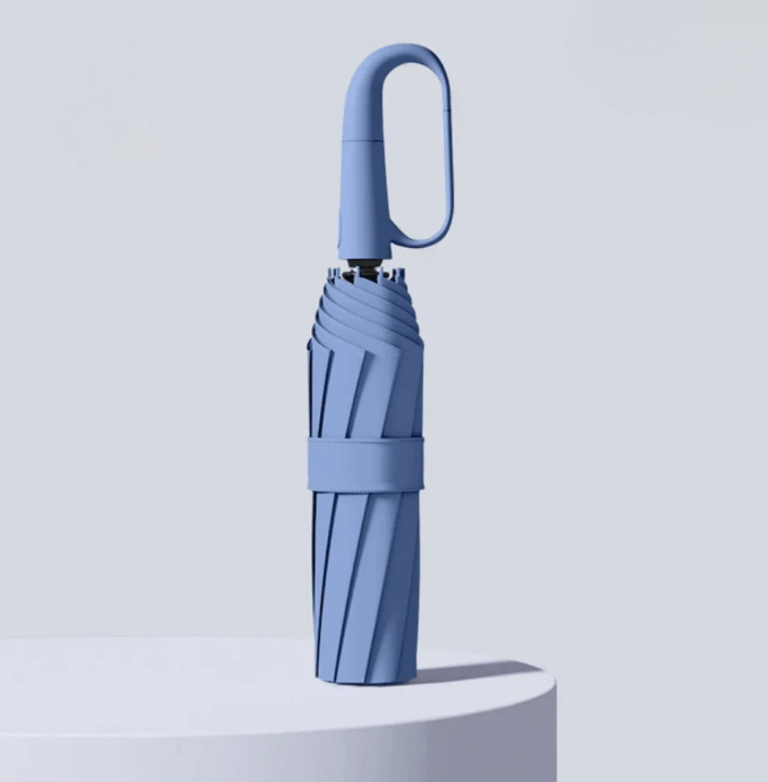 Unisex Stormsikker Paraply med Reflekser