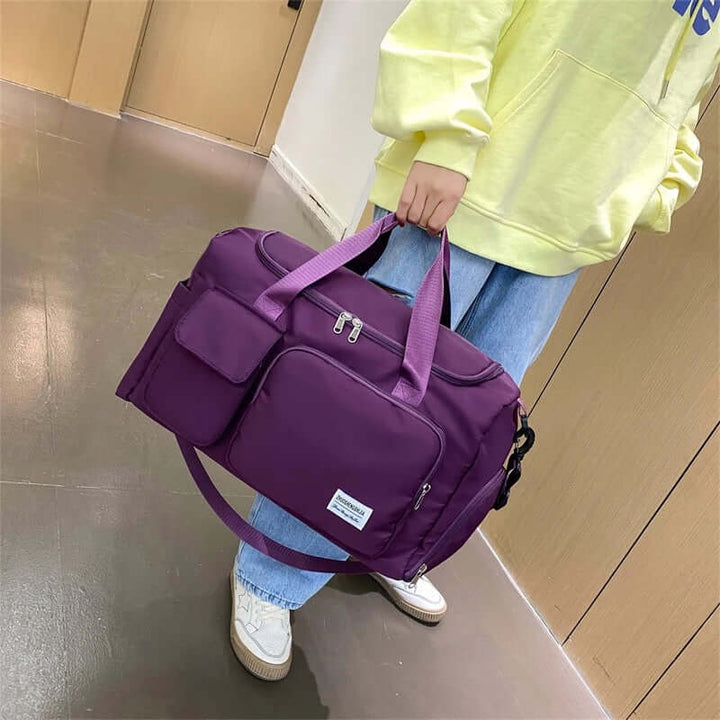 Rejsetaske med skorum til rejse og sport