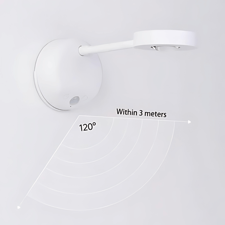 Trådløs LED-spot med bevægelsessensor