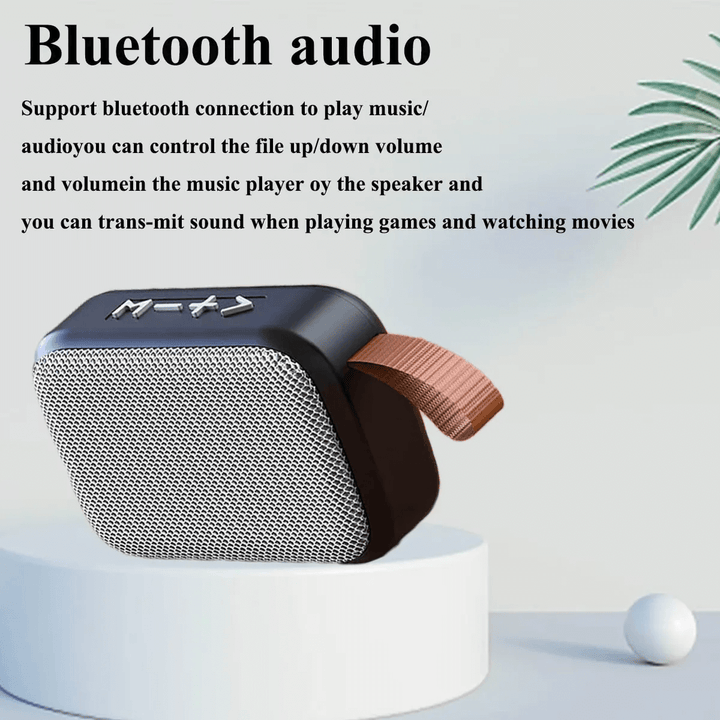 Bærbar 3D Stereo Bluetooth Højttaler