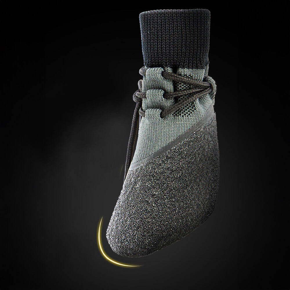 Vandtætte og skridsikre hundesko til udendørs brug med åndbart design og justerbare stropper for optimal potebeskyttelse